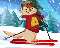 Alvin Downhill Skiing